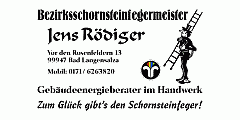 BezirksschornsteinfegerJens Rödiger BezirksschornsteinfegerJens Rödiger